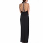TED BAKER-Γυναικείο μακρύ φόρεμα FERAHH TED BAKER μαύρο  