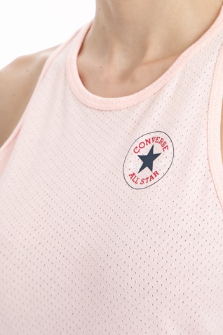CONVERSE-Γυναικεία μπλούζα Converse ροζ