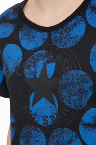 CONVERSE-Γυναικεία μπλούζα Converse μπλε