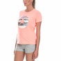 CONVERSE-Γυναικεία μπλούζα CONVERSE ροζ  