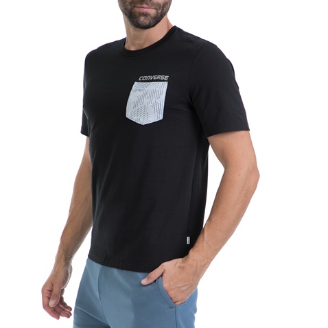 CONVERSE-Αντρική μπλούζα CONVERSE μαύρη      
