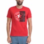 CONVERSE-Αντρική μπλούζα CONVERSE κόκκινη   