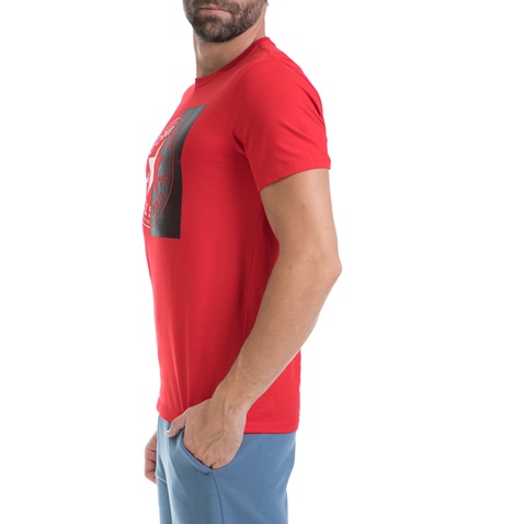 CONVERSE-Αντρική μπλούζα CONVERSE κόκκινη   