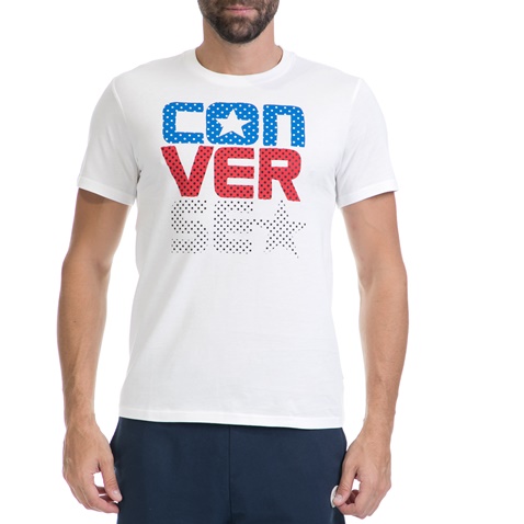 CONVERSE-Αντρική μπλούζα CONVERSE άσπρη   