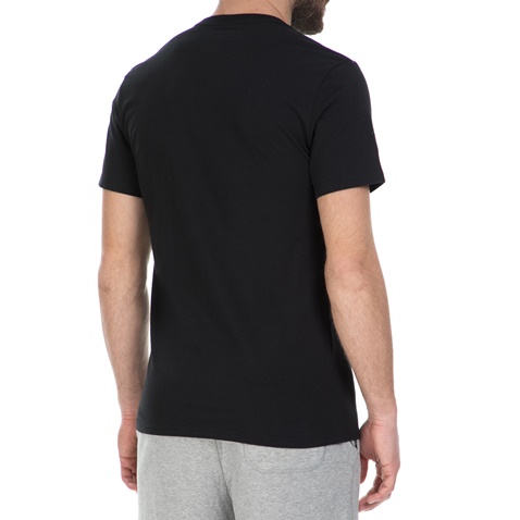 CONVERSE-Ανδρική κοντομάνικη μπλούζα CONVERSE μαύρη 