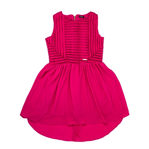GUESS KIDS-Παιδικό αμάνικο φόρεμα Guess Kids φούξια