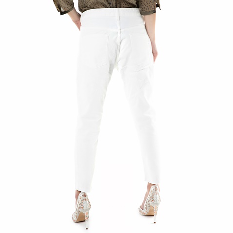 SCOTCH & SODA-Γυναικέιο τζιν παντελόνι SCOTCH & SODA L'Adorable λευκό 