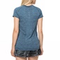 NIKE-Γυναικεία κοντομάνικη μπλούζα Nike γκρι-μπλε