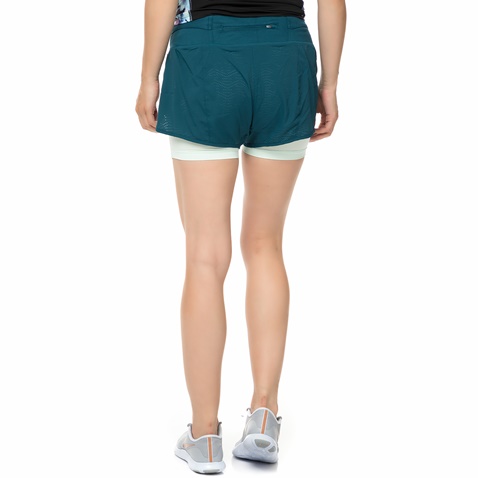 NIKE-Γυναικείο σορτς για τρέξιμο Nike FLX 2IN1 SHORT RIVAL μπλε