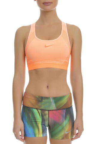 NIKE-Γυναικείο αθλητικό μπουστάκι Nike PRO HYPR CLSSC σομόν