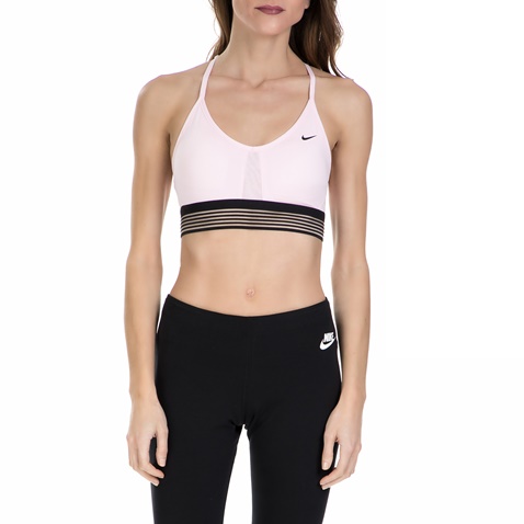 NIKE-Γυναικείο αθλητικό μπουστάκι Nike INDY COOLING ροζ