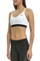 NIKE-Γυναικείο αθλητικό μπουστάκι Nike Favorites λευκό - μαύρο
