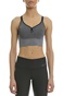 NIKE-Γυναικείο αθλητικό μπουστάκι Nike SEAMLESS BRALETTE γκρι