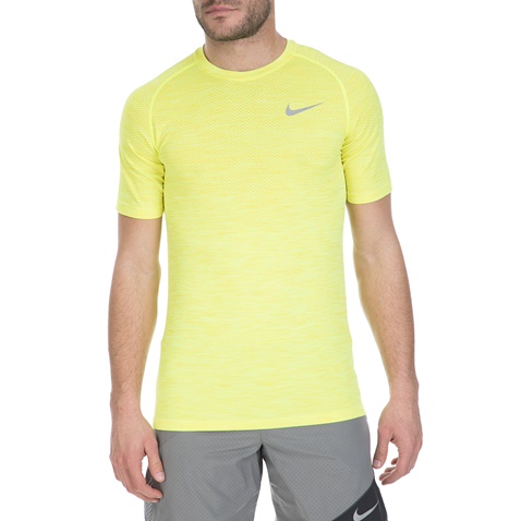 NIKE-Κοντομάνικη μπλούζα Nike κίτρινη 