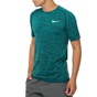 NIKE-Ανδρική αθλητική κοντομάνικη μπλούζα Nike DF KNIT πράσινη