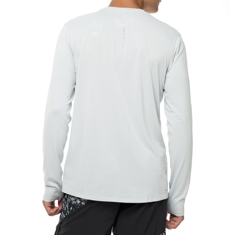 NIKE-Ανδρική αθλητική μπλούζα NΙKΕ ZNL CL RELAY TOP LS λευκή