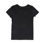 NIKE-Κοριτσίστικη κοντομάνικη μπλούζα Nike μαύρη με στάμπα 