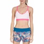 NIKE-Γυναικείο αθλητικό μπουστάκι Nike PRO INDY STRAPPY άσπρο - ροζ