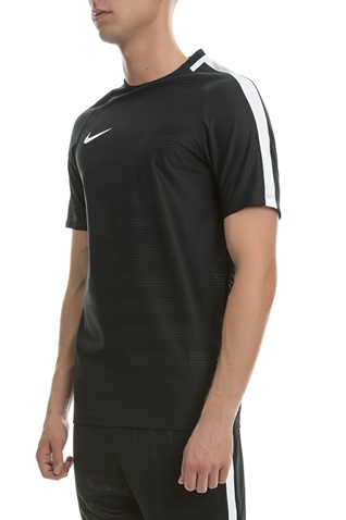 NIKE-Αθλητική κοντομάνικη μπλούζα Nike μαύρη 