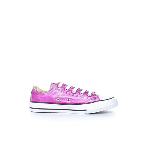 CONVERSE-Παιδικά sneakers Chuck Taylor All Star Ox μωβ-ροζ