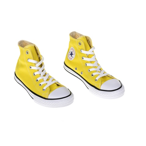 CONVERSE-Παιδικά μποτάκια Chuck Taylor All Star Hi κίτρινα