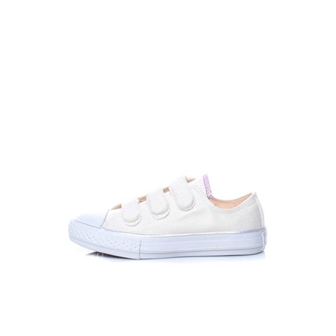 CONVERSE-Παιδικά sneakers CONVERSE Chuck Taylor All Star 3V Ox εκρού 