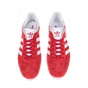 ADIDAS-Αντρικά παπούτσια GAZELLE 85 ADIDAS κόκκινα-άσπρα 