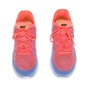 NIKE-Γυναικεία παπούτσια για τρέξιμο Nike LUNAREPIC LOW FLYKNIT 2 πορτοκαλί  -μπλε
