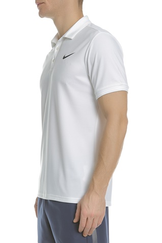 NIKE-Ανδρική πόλο μπλούζα τένις NIKE DRY POLO TEAM λευκή 