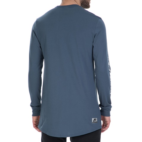 NIKE-Μακρυμάνικη μπλούζα Nike μπλε 