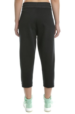 NIKE-Γυναικείο crop παντελόνι φόρμας Nike TCH FLC μαύρο