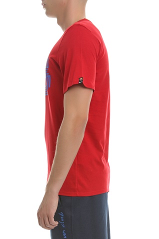 NIKE-Κοντομάνικη μπλούζα Nike κόκκινη με στάμπα Barcelona 