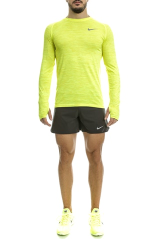 NIKE-Αθλητική μακρυμάνικη μπλούζα Nike κίτρινη 