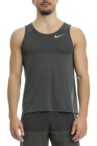 NIKE-Αμάνικη μπλούζα Nike σκούρο γκρι 