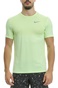 NIKE-Αθλητική κοντομάνικη μπλούζα Nike κίτρινη 