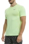 NIKE-Αθλητική κοντομάνικη μπλούζα Nike κίτρινη 