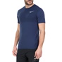 NIKE-Αθλητική κοντομάνικη μπλούζα Nike σκούρο μπλε 