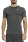 NIKE-Αθλητική κοντομάνικη μπλούζα Nike γκρι 