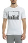 NIKE-Κοντομάνικη μπλούζα Nike λευκή με στάμπα 