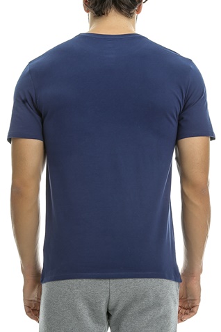 NIKE-Κοντομάνικη μπλούζα Nike μπλε με στάμπα 
