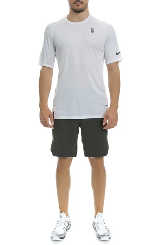 NIKE-Κοντομάνικη μπλούζα Nike KYRIE λευκή 
