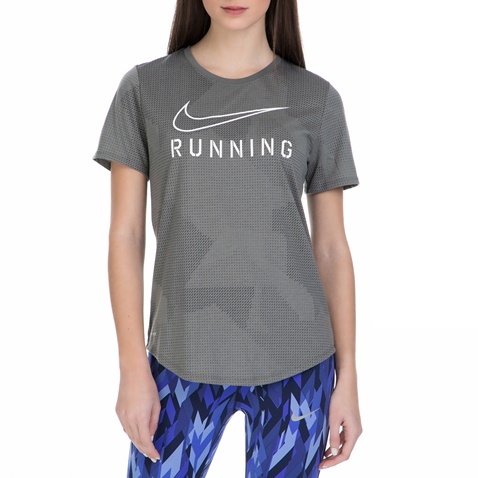 NIKE-Γυναικεία κοντομάνικη μπλούζα Nike γκρι