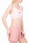 NIKE-Γυναικείο αθλητικό μπουστάκι Nike Pro Classic Swoosh ροζ