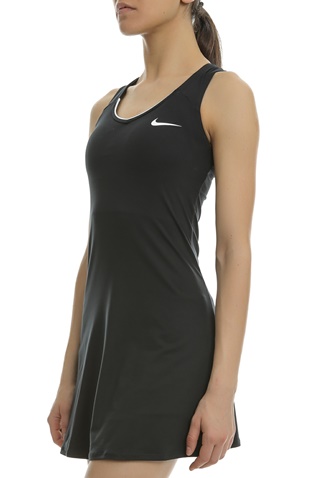 NIKE-Γυναικείο φόρεμα NikeCourt Pure Tennis Dress μαύρο 