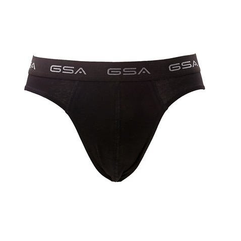 GSA-Ανδρικό σετ 3 εσώρουχα GSA μαύρα, γκρι, λευκά
