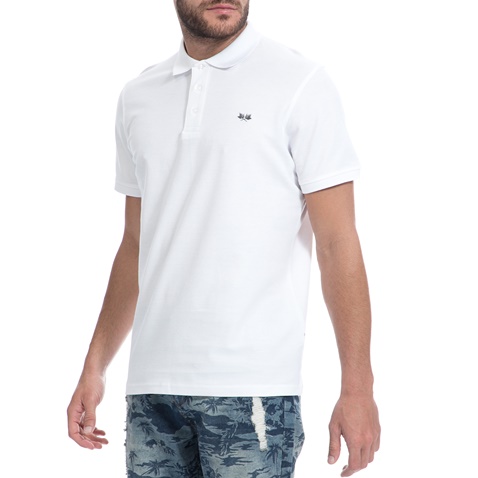 GREENWOOD-Ανδρική μπλούζα GREENWOOD λευκή