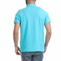 GREENWOOD-Ανδρική πόλο μπλούζα GREENWOOD γαλάζια