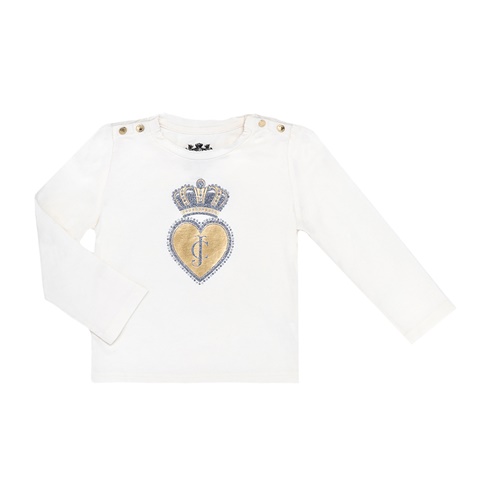 JUICY COUTURE KIDS-Παιδική μπλούζα JUICY COUTURE KIDS άσπρη              