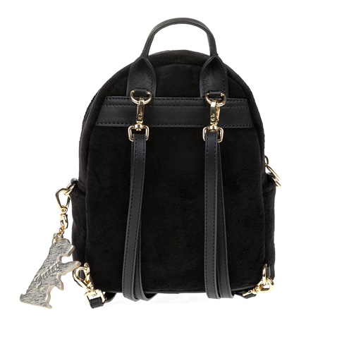 JUICY COUTURE-Γυναικεία mini τσάντα πλάτης JUICY COUTURE μαύρη 
