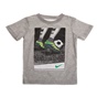 NIKE -Αγορίστικη κοντομάνικη μπλούζα NIKE KIDS SOCCER STIPPLE γκρι